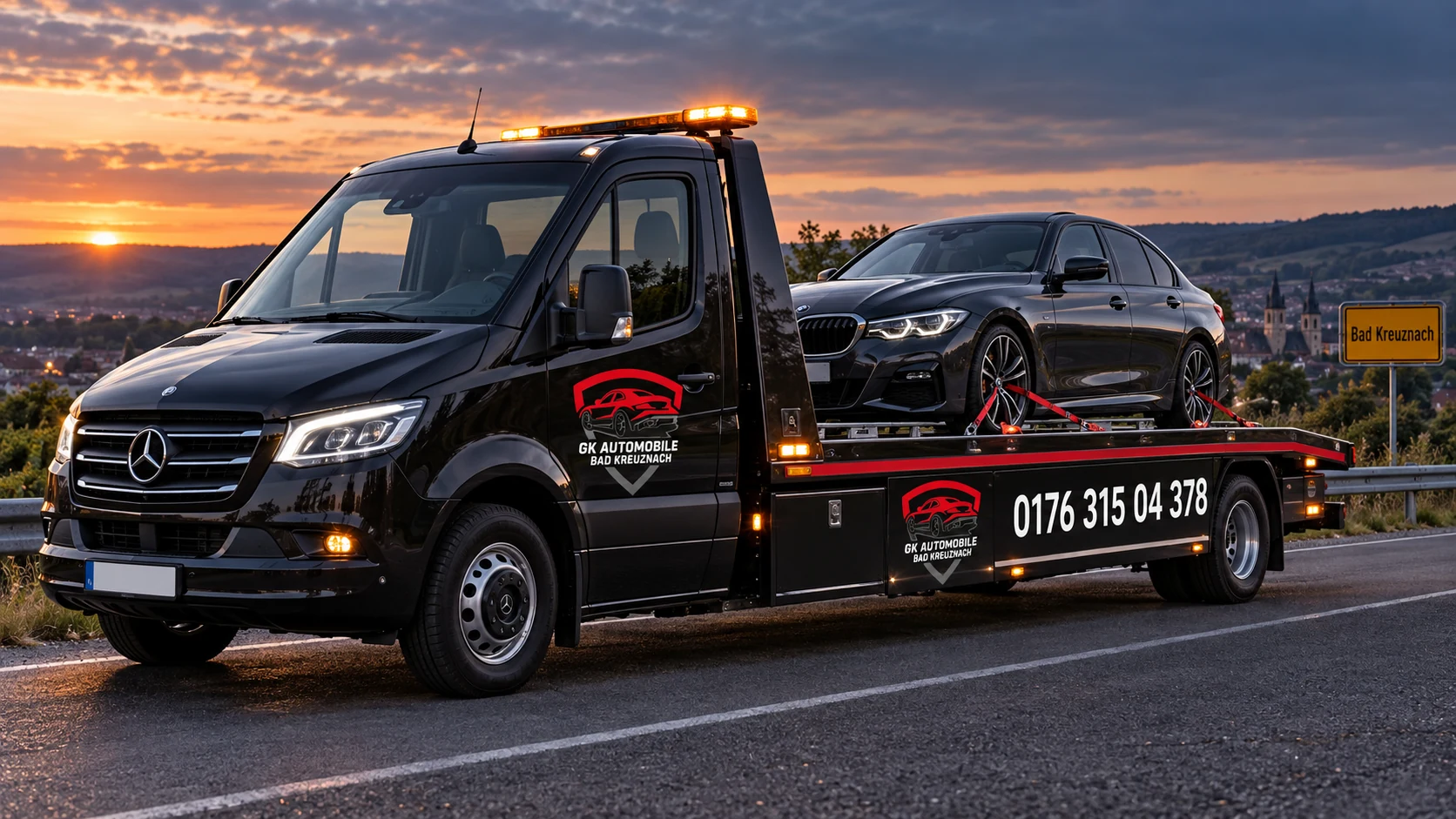 Abschleppfahrzeug von GK Automobile